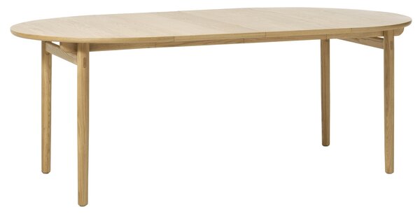 Rozkladací jedálenský stôl Wally 120 - 165cm prírodný dub