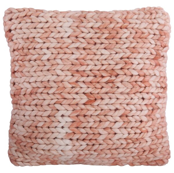 Ružovo - biely vankúš s výplňou Floriano pink - 45 * 45cm - Collectione