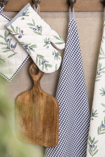 Povlak na vankúš Olive Garden blue - 40 * 40 cm - Clayre & Eef