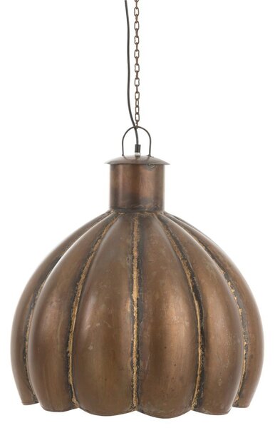 Kovové stropné svetlo Flower antik - Ø 50 * 57 cm - J-Line by Jolipa