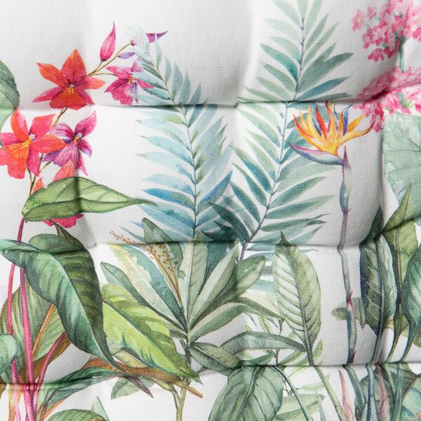 Podsedák s výplňou Jungle Botanics - 40 * 40 cm - Clayre & Eef