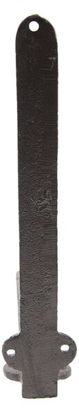 Hnedá liatinová policová konzola List - 22*5*20 cm - Clayre & Eef