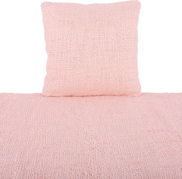 Růžový vankúš s výplňou Ibiza blush pink - 60*60cm - Collectione