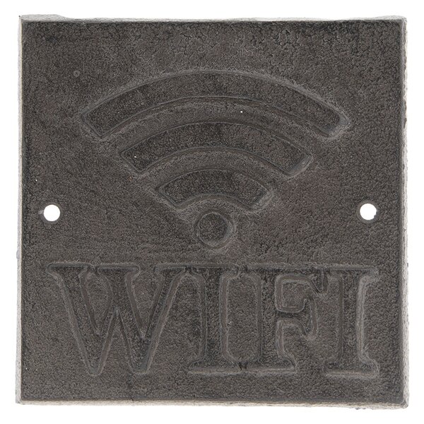 Clayre & Eef Ceduľka WiFi - 8*8*0.5 cm - Clayre & Eef