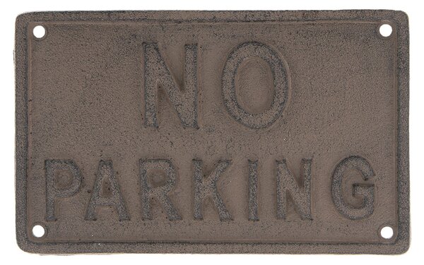 Ceduľka No parking - 19*12*0.5 cm - Clayre & Eef