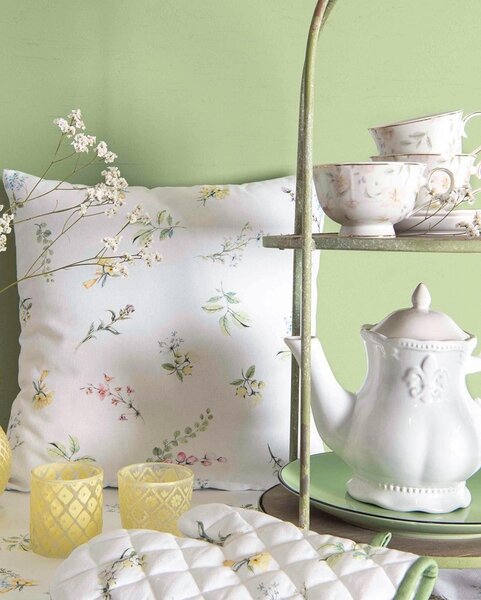 Obrus ​​na stôl Happy Florals - 100 * 100 cm - Clayre & Eef