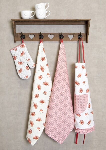 Clayre & Eef Utierka Poppy Flower - 50*85 cm - Clayre & Eef