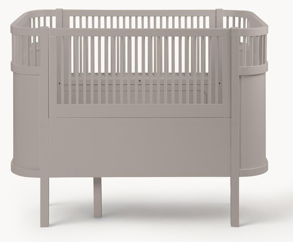 Rozkladacia detská posteľ z brezového dreva Baby & Jr., 70 x 110/150 cm