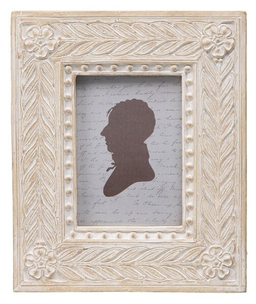 Krabička s rámčekom na fotografie vo veku - 12 * 15 * 5 cm / 6 * 8 cm - Clayre & Eef