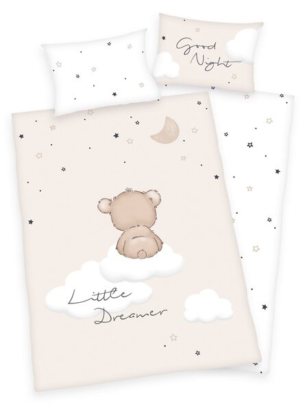 Herding Detské bavlnené obliečky do postieľky Little Dreamer, 100 x 135 cm, 40 x 60 cm