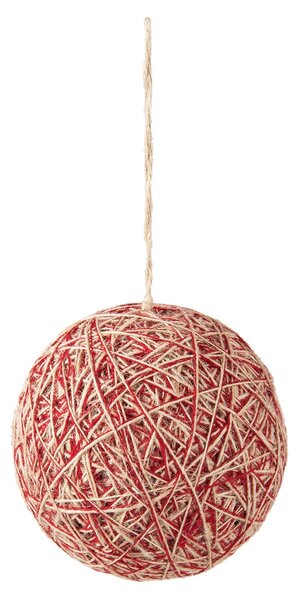 Textilné vianočné gule - Ø 12 * 12 cm - Clayre & Eef