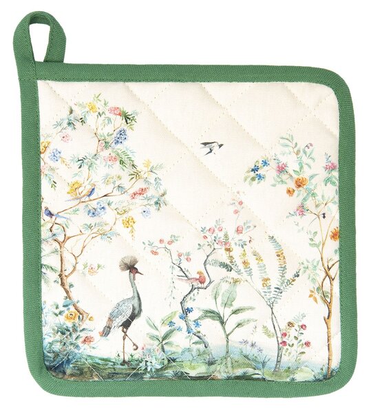 Chňapka-podložka Birds in Paradise - 20 * 20 cm - Clayre & Eef