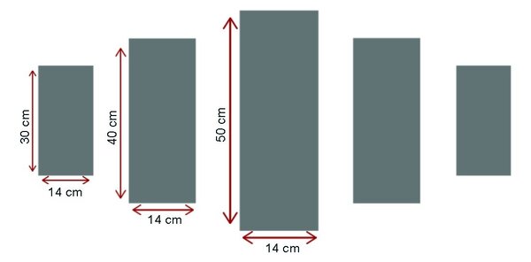 Wallity Viacdielny obraz KARA 82x50 cm viacfarebný