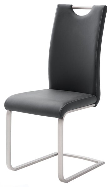 Jedálenská stolička PIPER čierna