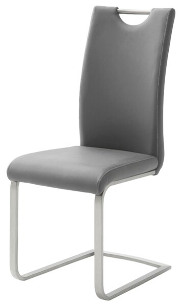 Jedálenská stolička PIPER sivá