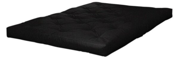 Čierny stredne tvrdý futónový matrac 140x200 cm Comfort Black – Karup Design