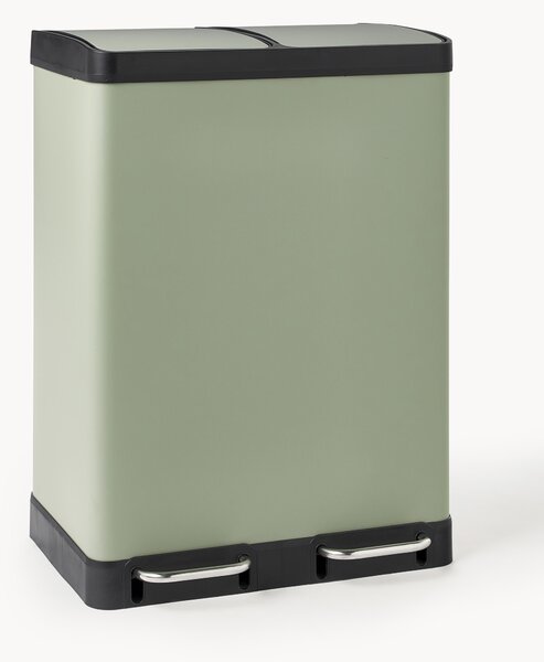 Odpadkový kôš s pedálovou funkciou Rafa, 2 x 30 l