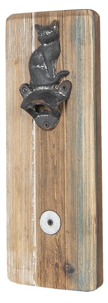 Otvárač na fľaše mačka - 13 * 4 * 28 cm - Clayre & Eef