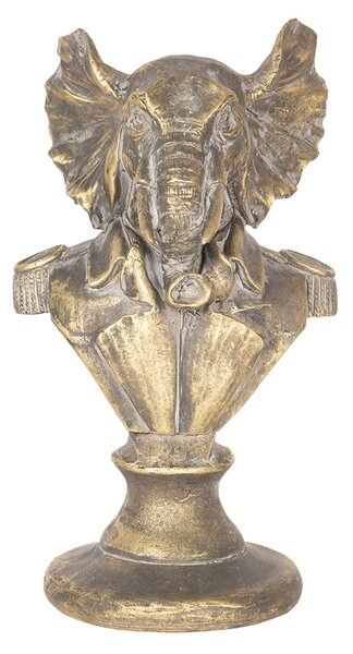 Dekoračné socha by ste slona - 12 * 9 * 20 cm - Clayre & Eef