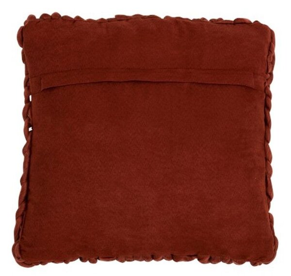 Pletený vínový vankúš Tricot - 40 * 40 cm - J-Line by Jolipa