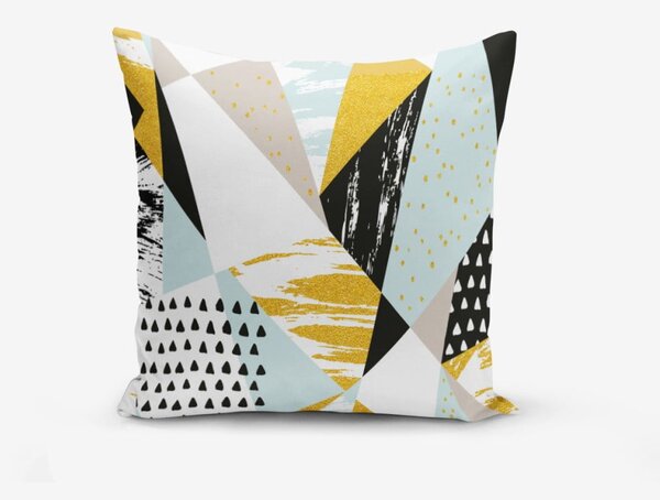 Obliečka na vankúš s prímesou bavlny Minimalist Cushion Covers Liandnse Modern Geometric Sekiller, 45 × 45 cm