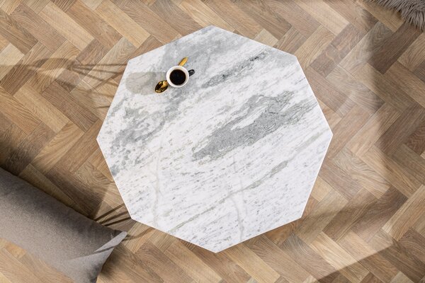 Konferenčný stolík DIAMANT 70 cm - biela