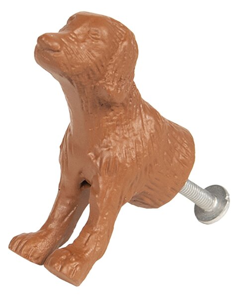 Nábytková úchytka Pes - 5 * 4 cm - Clayre & Eef