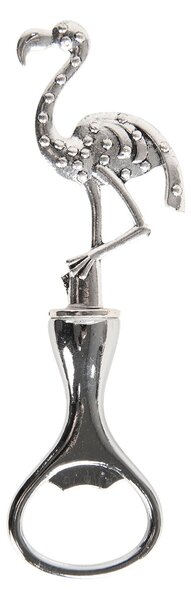 Otvárač na fľaše plameniak - 7 * 3 * 14 cm - Clayre & Eef