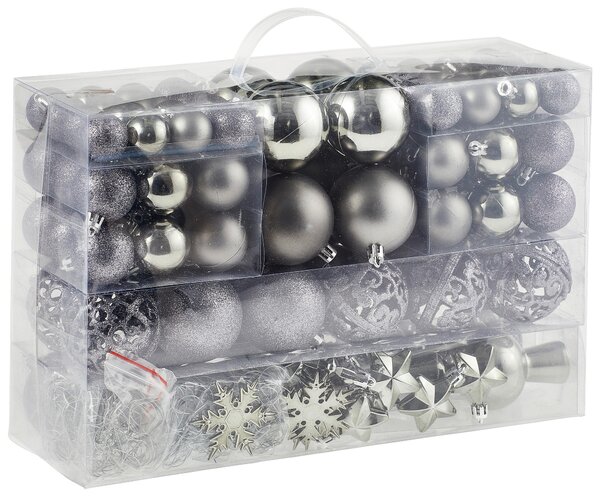 SADA VIANOČNÝCH GULÍ 111-dielne X-Mas - Vianočné dekorácie, Online Only