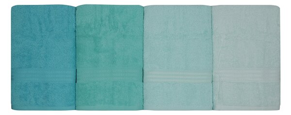 SADA UTERÁKOV, 70/140 cm, zelená, svetlozelená, mätovozelená - Kúpeľňový textil, Online Only