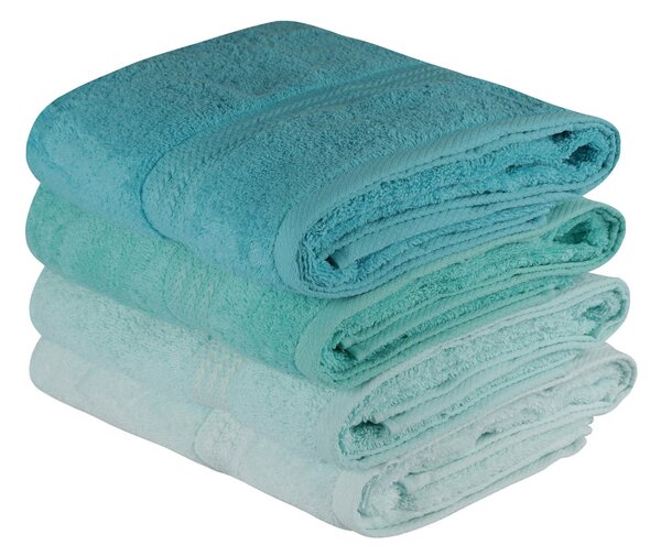 SADA UTERÁKOV, 70/140 cm, zelená, svetlozelená, mätovozelená - Kúpeľňový textil, Online Only