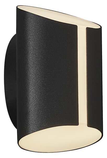 Nordlux Grip (čierna) Venkovní nástěnná svítidla hliník, plast IP54 2118201003