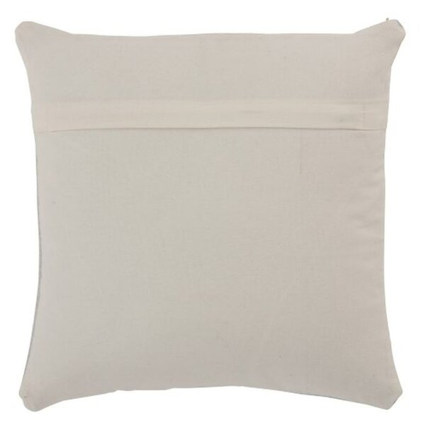 Béžovo-modrý vankúš Jacquard - 45 * 45cm - J-Line by Jolipa