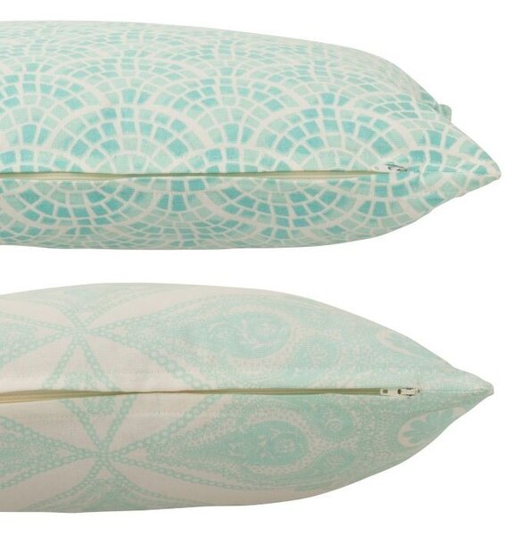 2ks mintovou bavlnené vankúše Oriental - 45 * 45 cm - J-Line by Jolipa