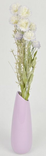 Bielo-fialová kytička Ema - 54 cm - Collectione