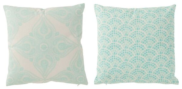2ks mintovou bavlnené vankúše Oriental - 45 * 45 cm - J-Line by Jolipa