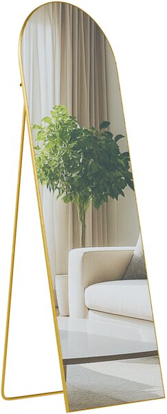 Zrkadlo Moline 150x50 cm - zlaté lesklé