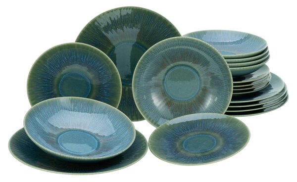 JEDÁLENSKÝ SERVIS Sea Breeze Green 12-dielne Creatable - Online Only bytové doplnky, Online Only