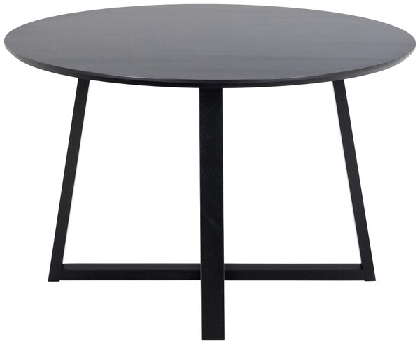 JEDÁLENSKÝ STÔL, dub, čierna, 120/120/75 cm P & B - Stoly, Online Only