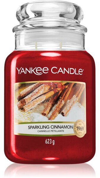 Yankee Candle Sparkling Cinnamon vonná sviečka Classic veľká 623 g