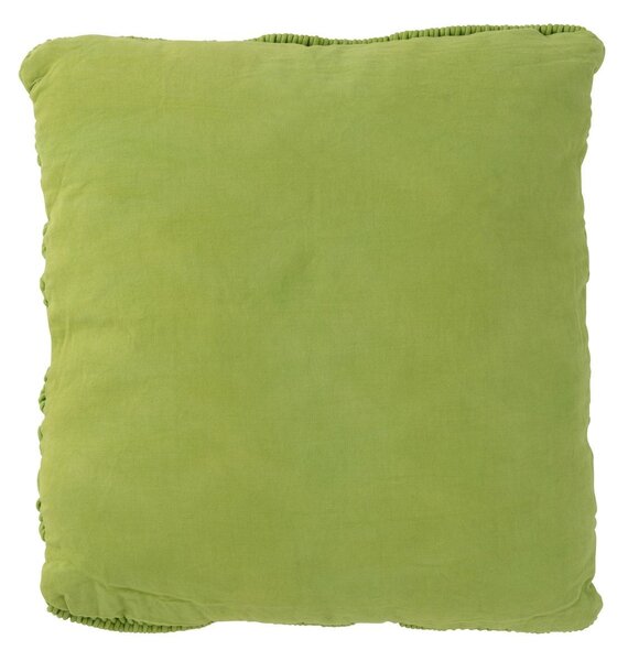 Pistáciovo zelený vankúš s výplňou Macrae - Ø 45 * 10 cm - J-Line by Jolipa