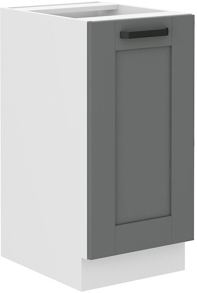 Lionel dolná skrinka 40cm, siva/biela