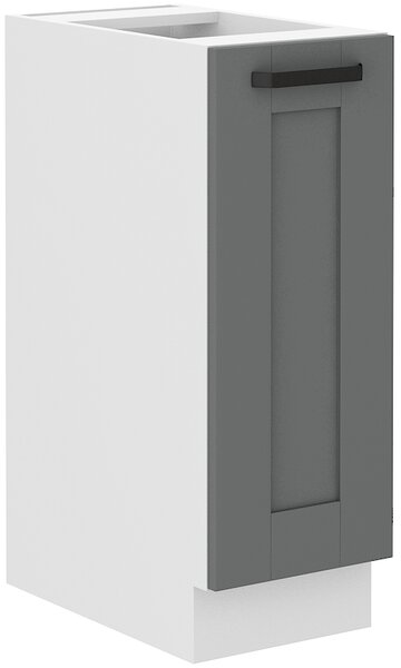 Lionel dolná skrinka 30cm CARGO, siva/biela