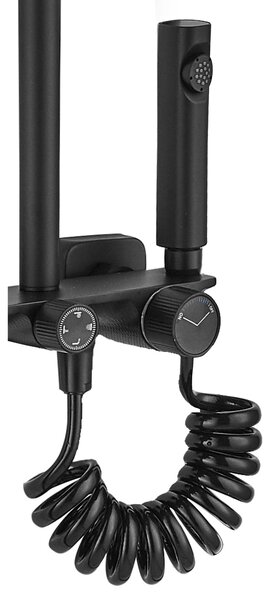 Sprchový set REA HELIX Black
