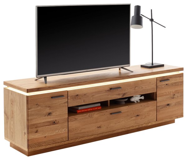 NÍZKA KOMODA, dub, farba duba, 210/68/50 cm Linea Natura - Komody