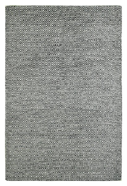 PLOCHO TKANÝ KOBEREC, 80/150 cm grafitová - Koberce