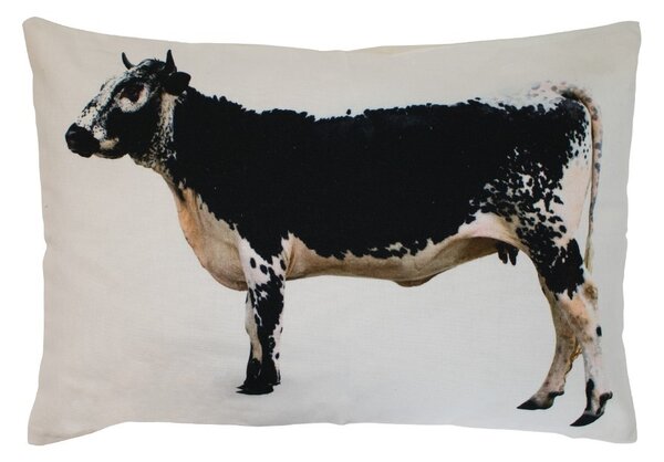 Plátený vankúš s kravou Vosgienne - 50 * 35 * 15cm - Mars & More