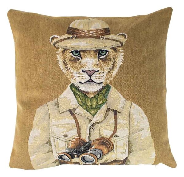 Gobelínový vankúš safari Lev - 45 * 15 * 45cm - Mars & More