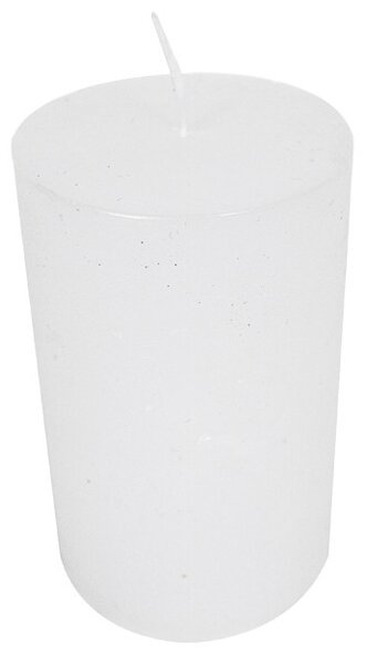 Biela nevonná sviečka S valec - Ø 5 * 8cm - Mars & More