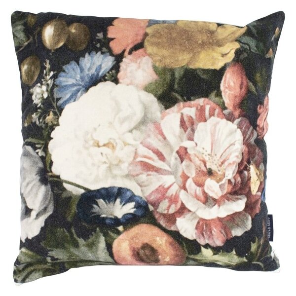 Zamatový vankúš Roses - 45*45 cm - Mars & More